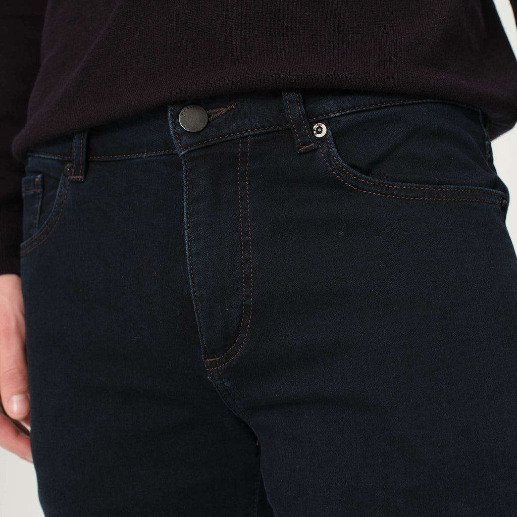 DL1961 Nick Slim Jeans DL Ultimate Knit - Social (Dark Indigo)