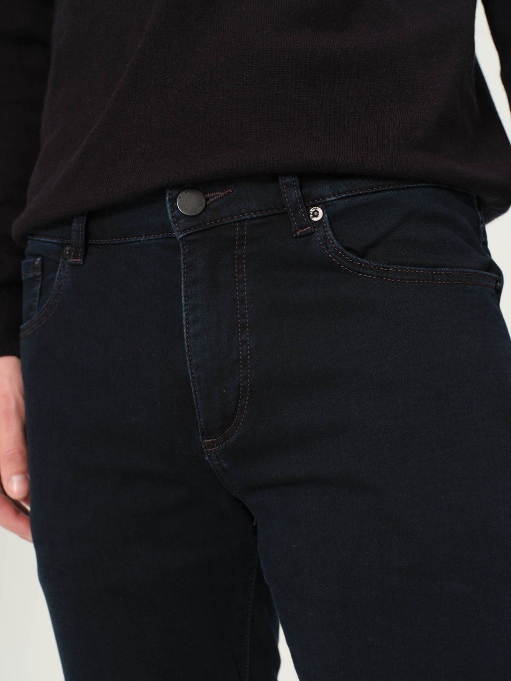 DL1961 Nick Slim Jeans DL Ultimate Knit - Social (Dark Indigo)