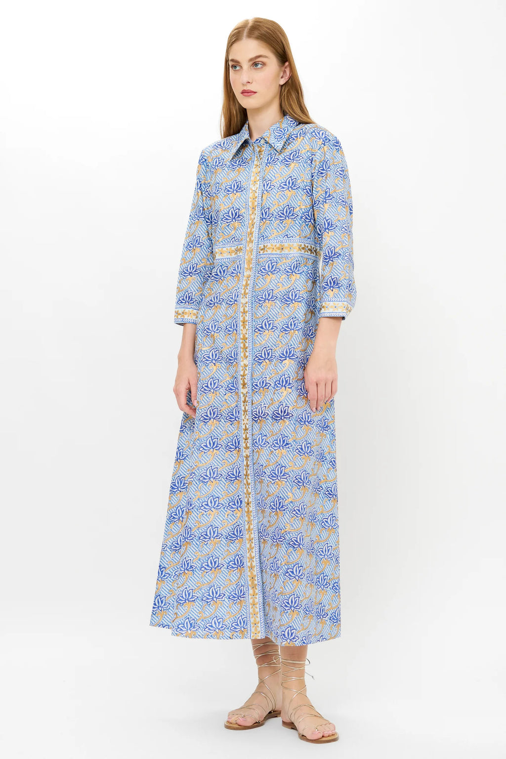 Oliphant Shirt Dress Maxi