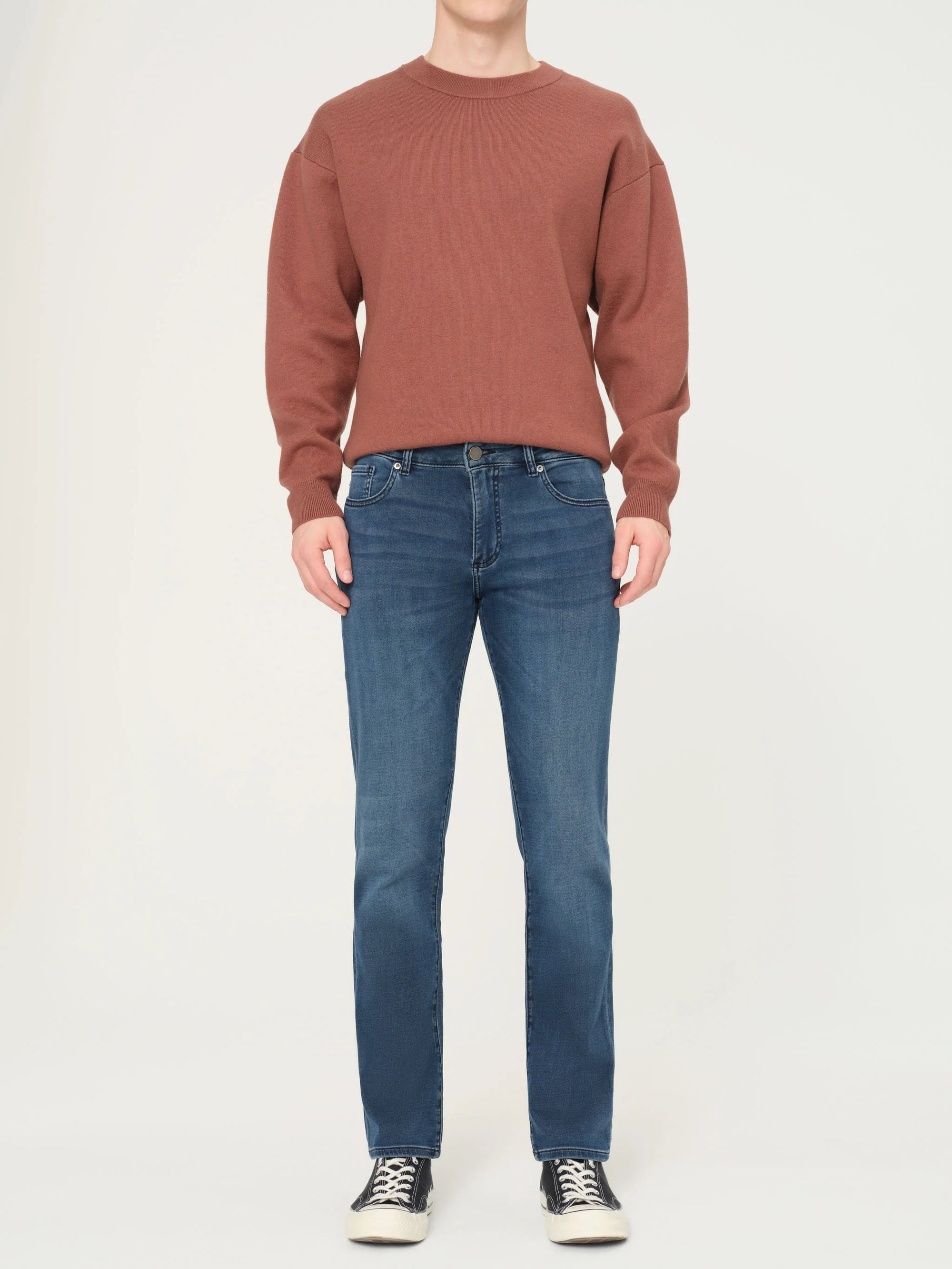 DL1961 Nick Slim Jeans DL Ultimate Knit - Stream (Dark Indigo)