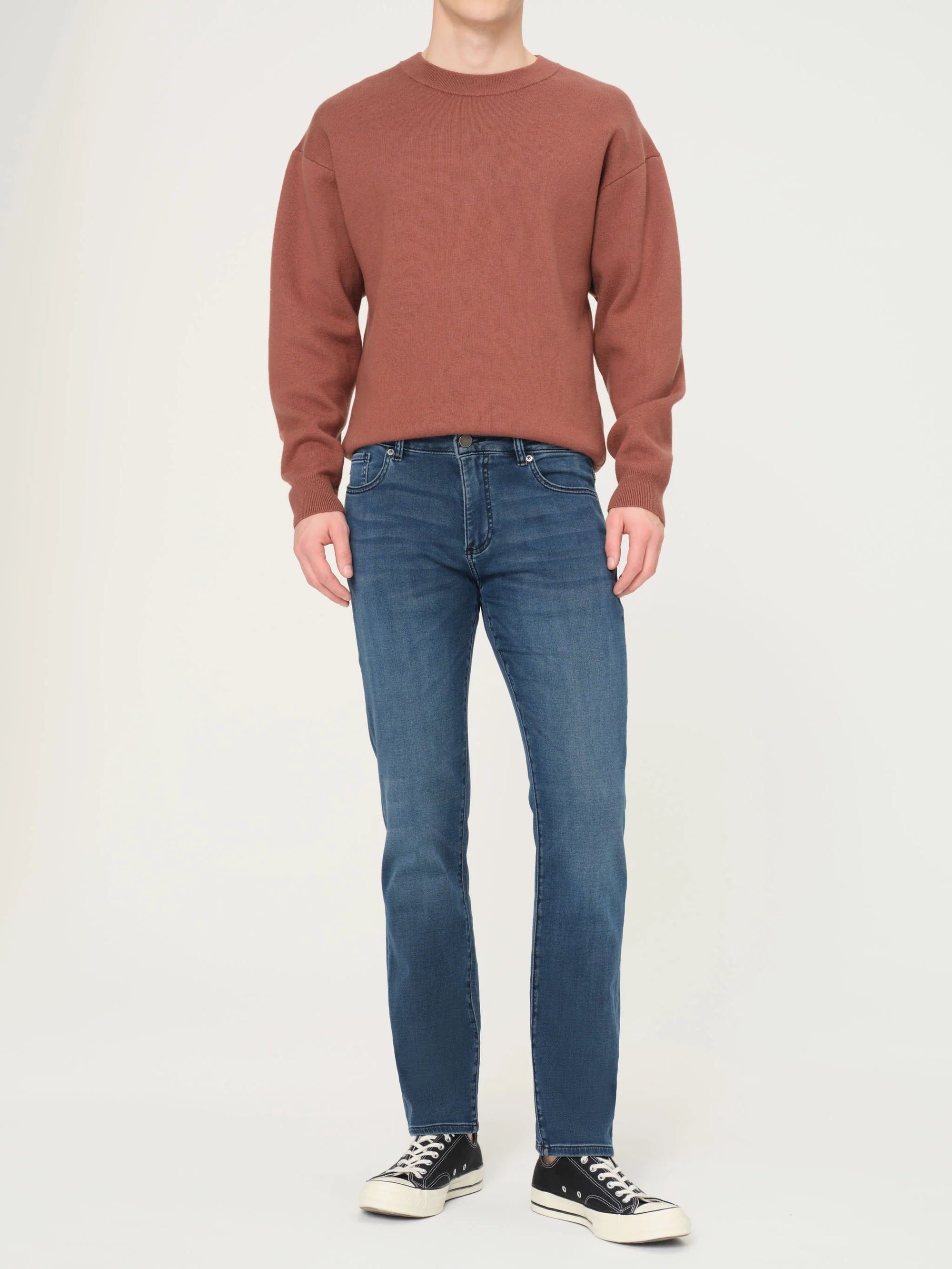 DL1961 Nick Slim Jeans DL Ultimate Knit - Stream (Dark Indigo)