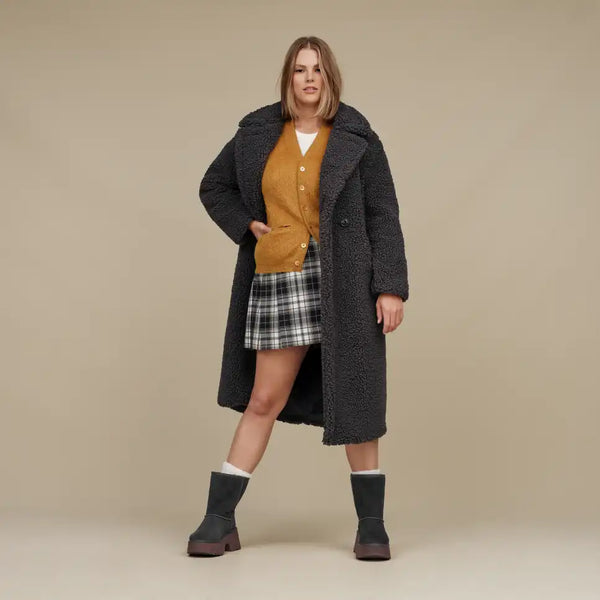 Gertrude Long Teddy Coat | UGG®