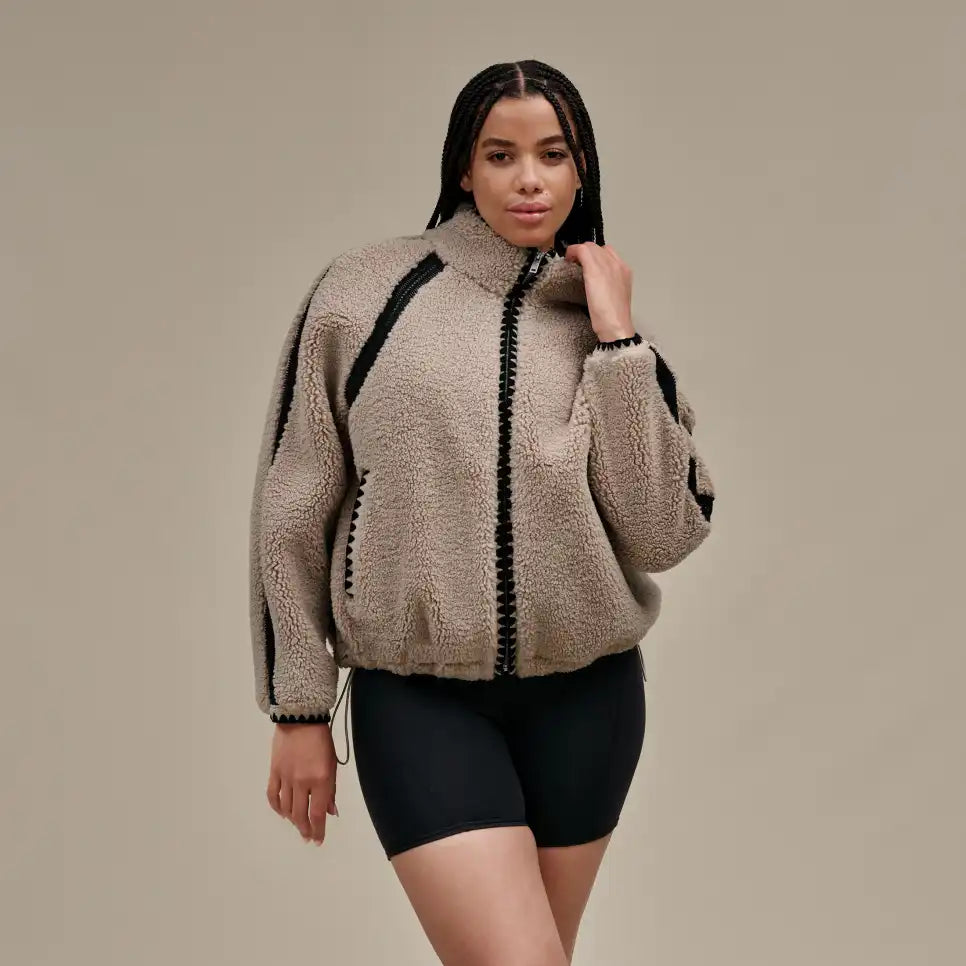 UGG®Women's Nikia Crochet UGGfluff Jacket