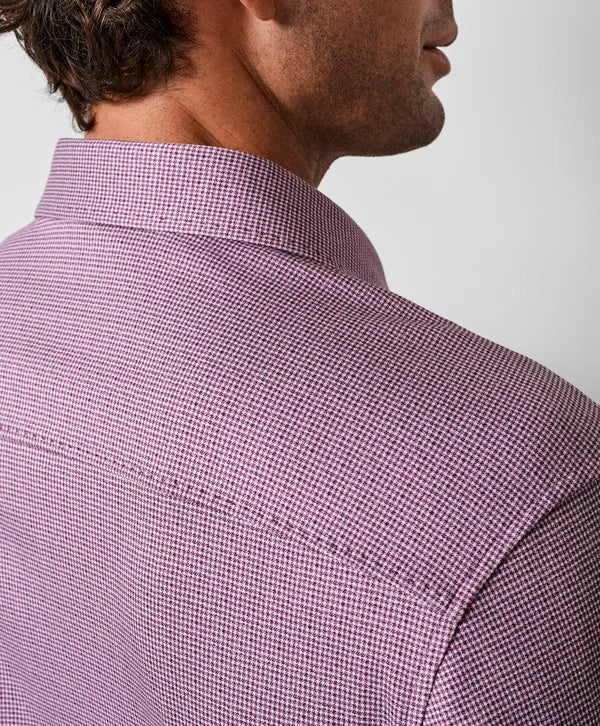 David Donahue Knit Sport Shirt