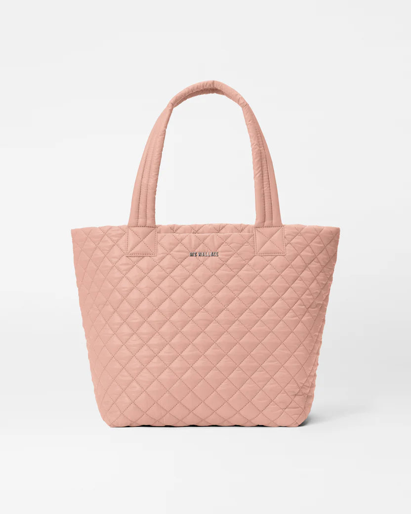 MZ Wallace Dusty Rose Medium Metro Tote Deluxe