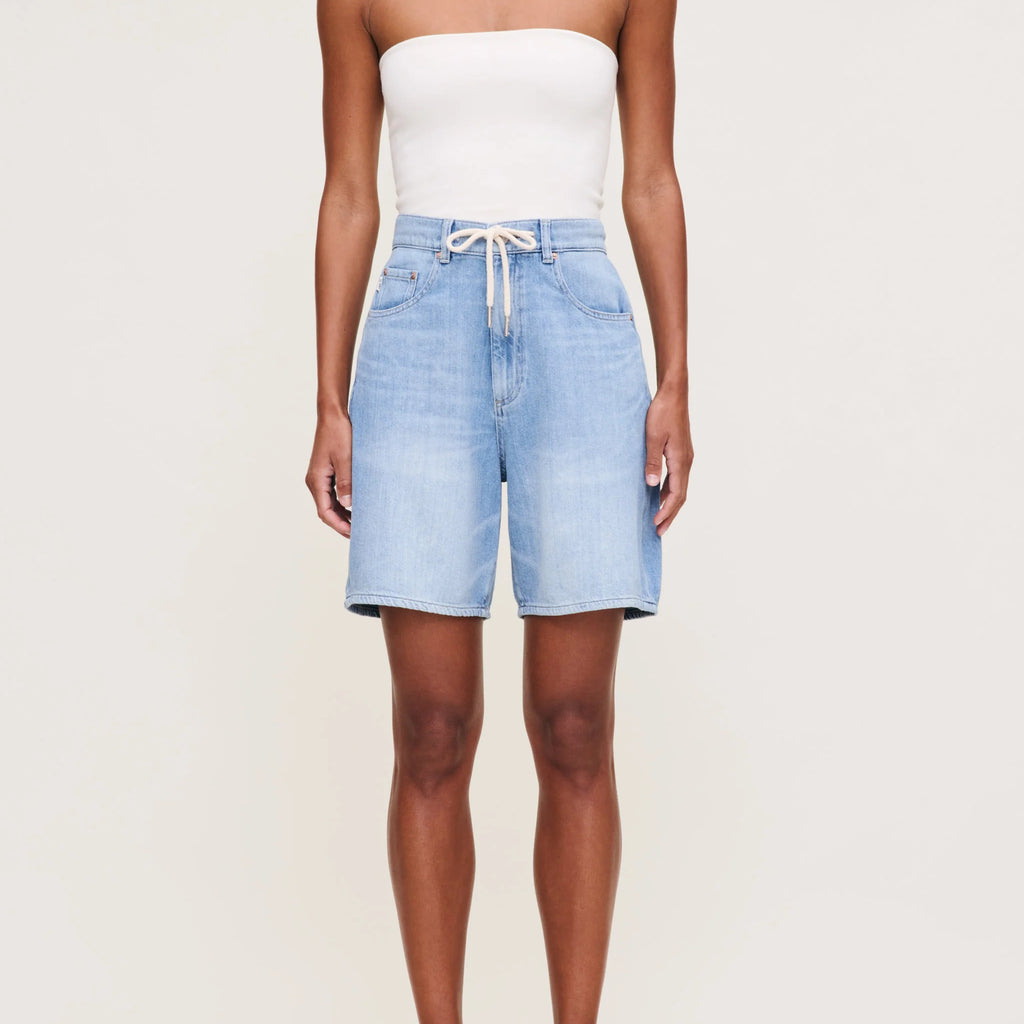 DL1961 Taylor Drawstring Short Ultra High Rise 7"