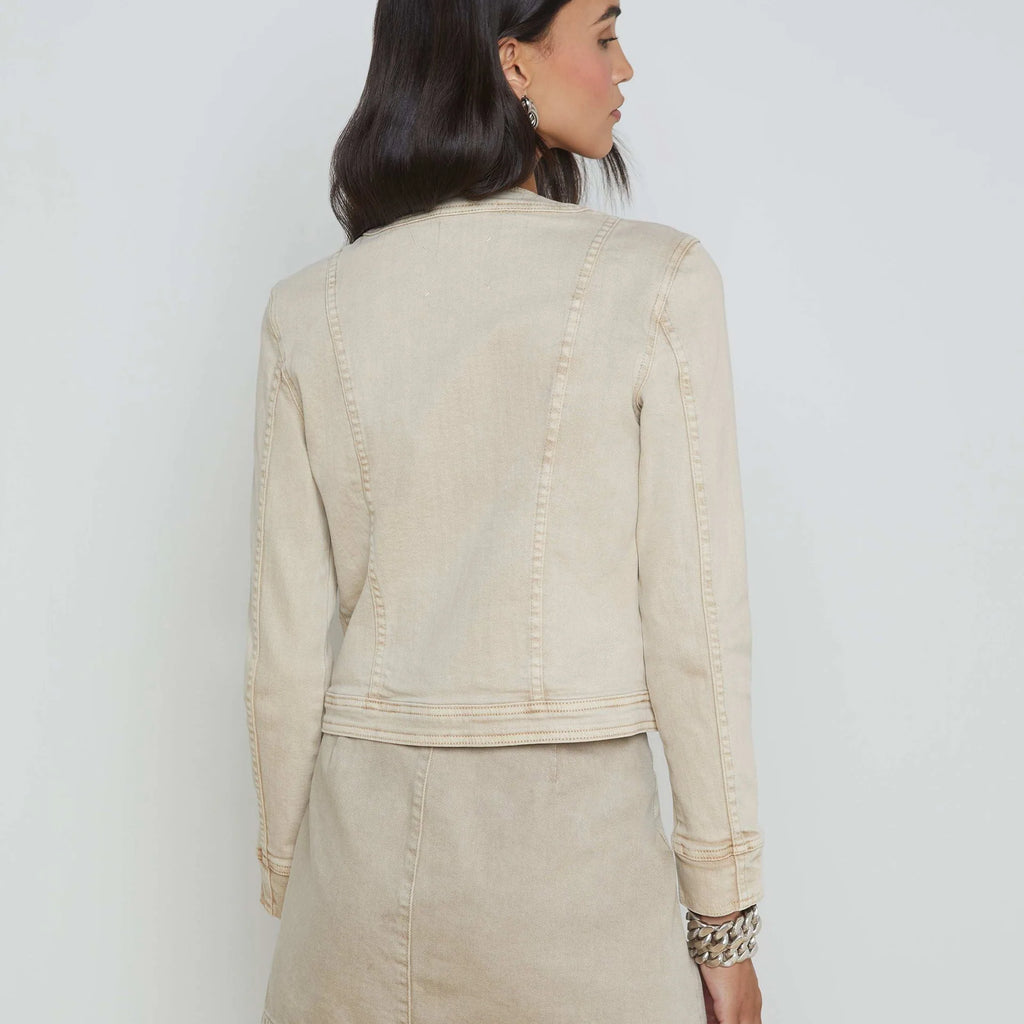 L'Agence Yari Denim Jacket
