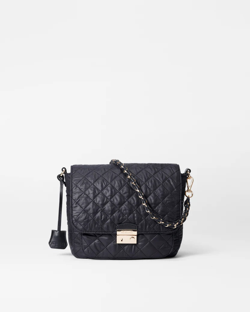 MZ Wallace Crosby Lock Medium Crossbody