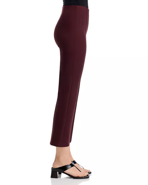 Vince Niki Mid-Rise Pintuck Crop Flare Pant