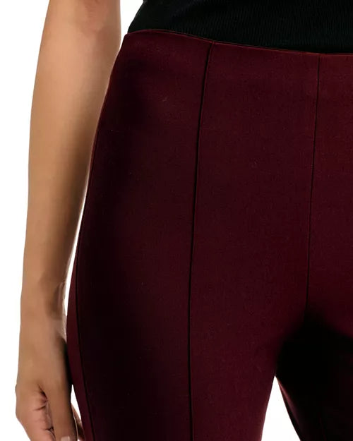 Vince Niki Mid-Rise Pintuck Crop Flare Pant