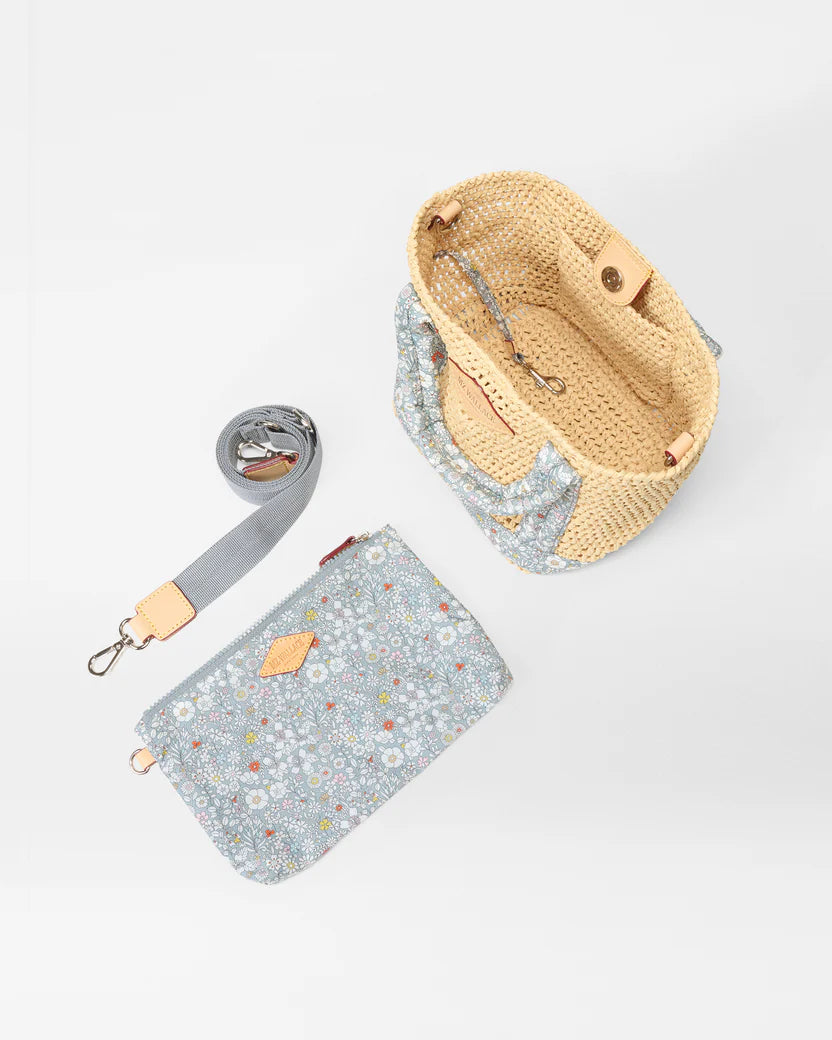 MZ Wallace Crochet June's Meadow Mini Crochet Tote