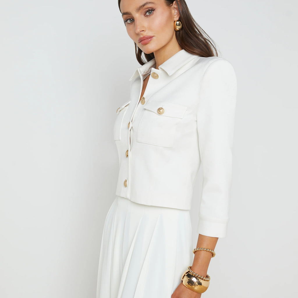 L'Agence Kumi Cropped Jacket