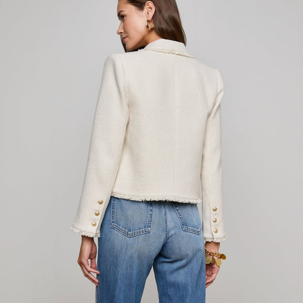 L'Agence Sylvia Tweed Jacket