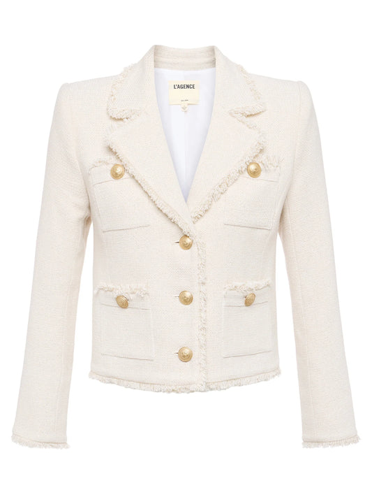 L'Agence Sylvia Tweed Jacket