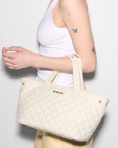 MZ Wallace Sandshell Small Metro City Tote