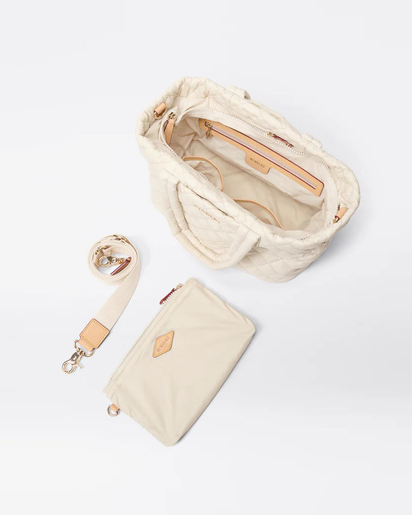 MZ Wallace Sandshell Small Metro City Tote