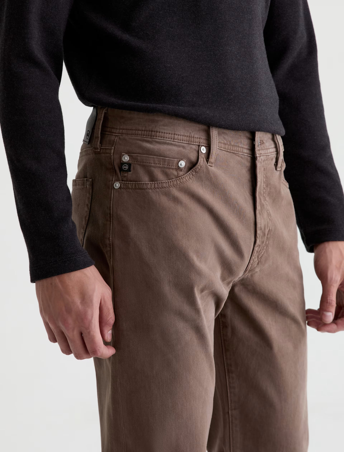 AG Everett SUD Pant Sueded Sateen Slim Straight