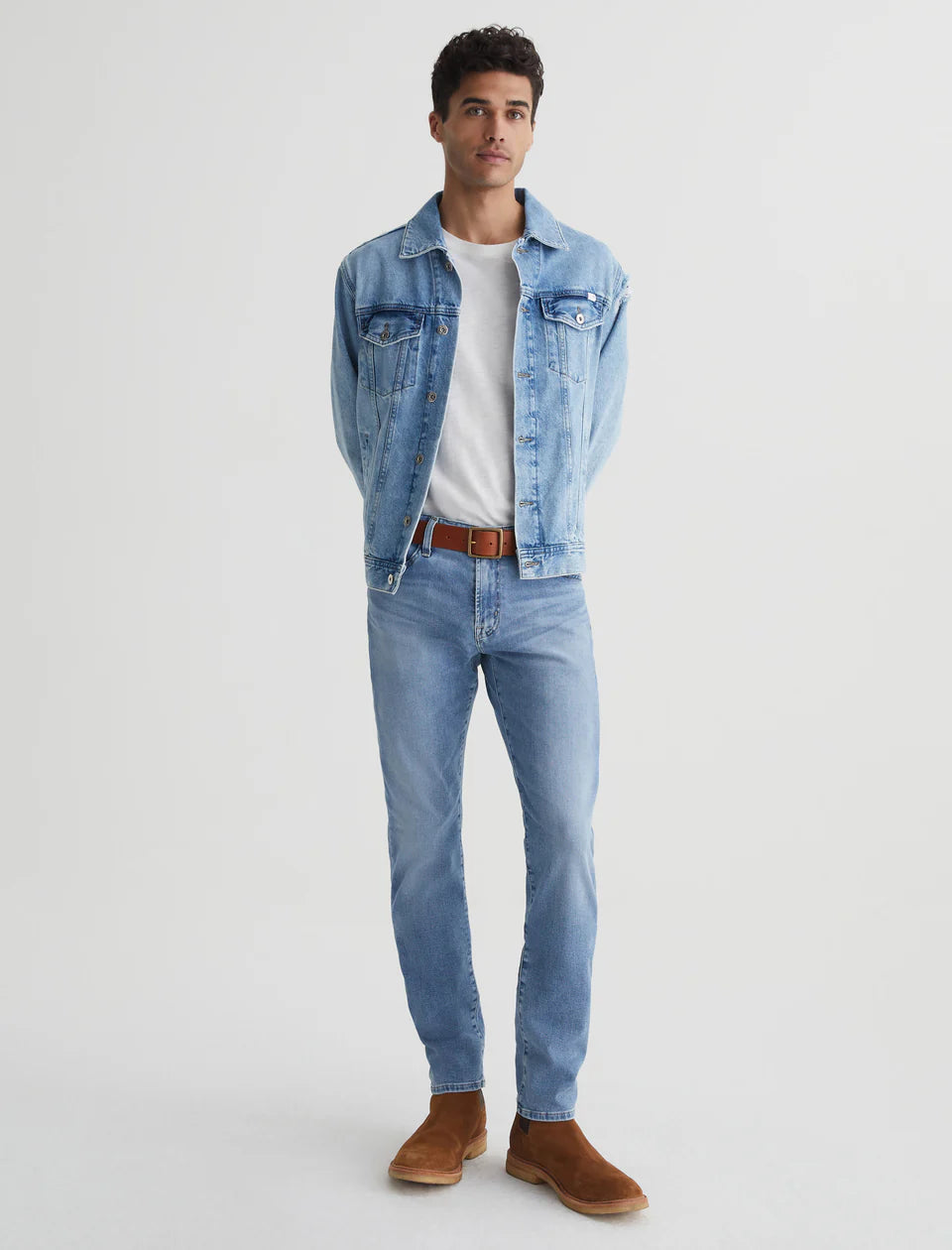 AG Everett Slim Straight AG Cloud Soft Denim™