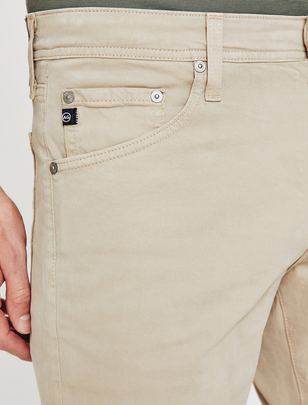 AG Men's Everett Sueded Slim Straight Leg Pant