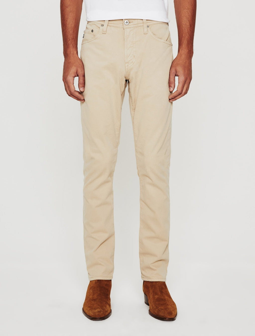 AG Men's Everett Sueded Slim Straight Leg Pant