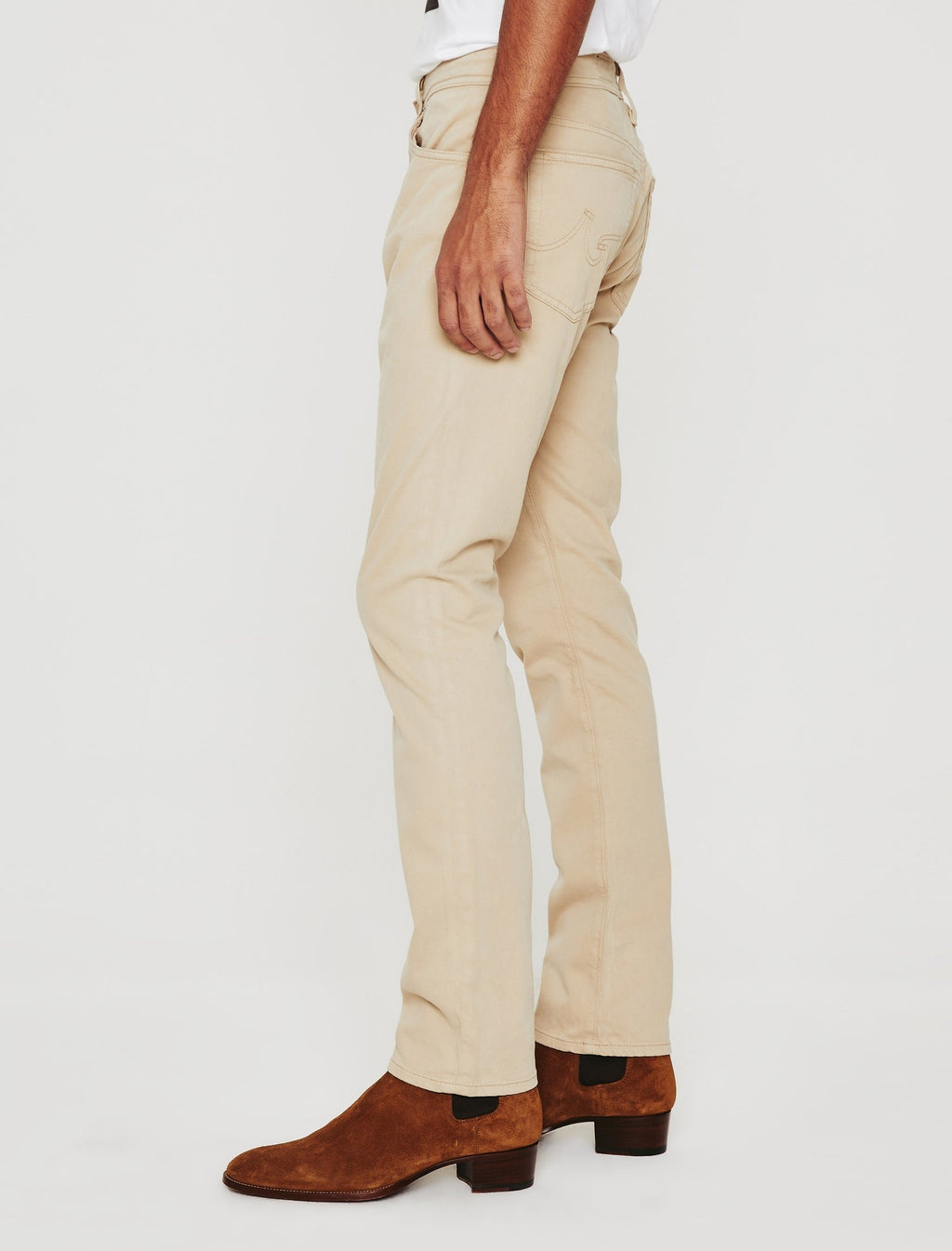 AG Men's Everett Sueded Slim Straight Leg Pant