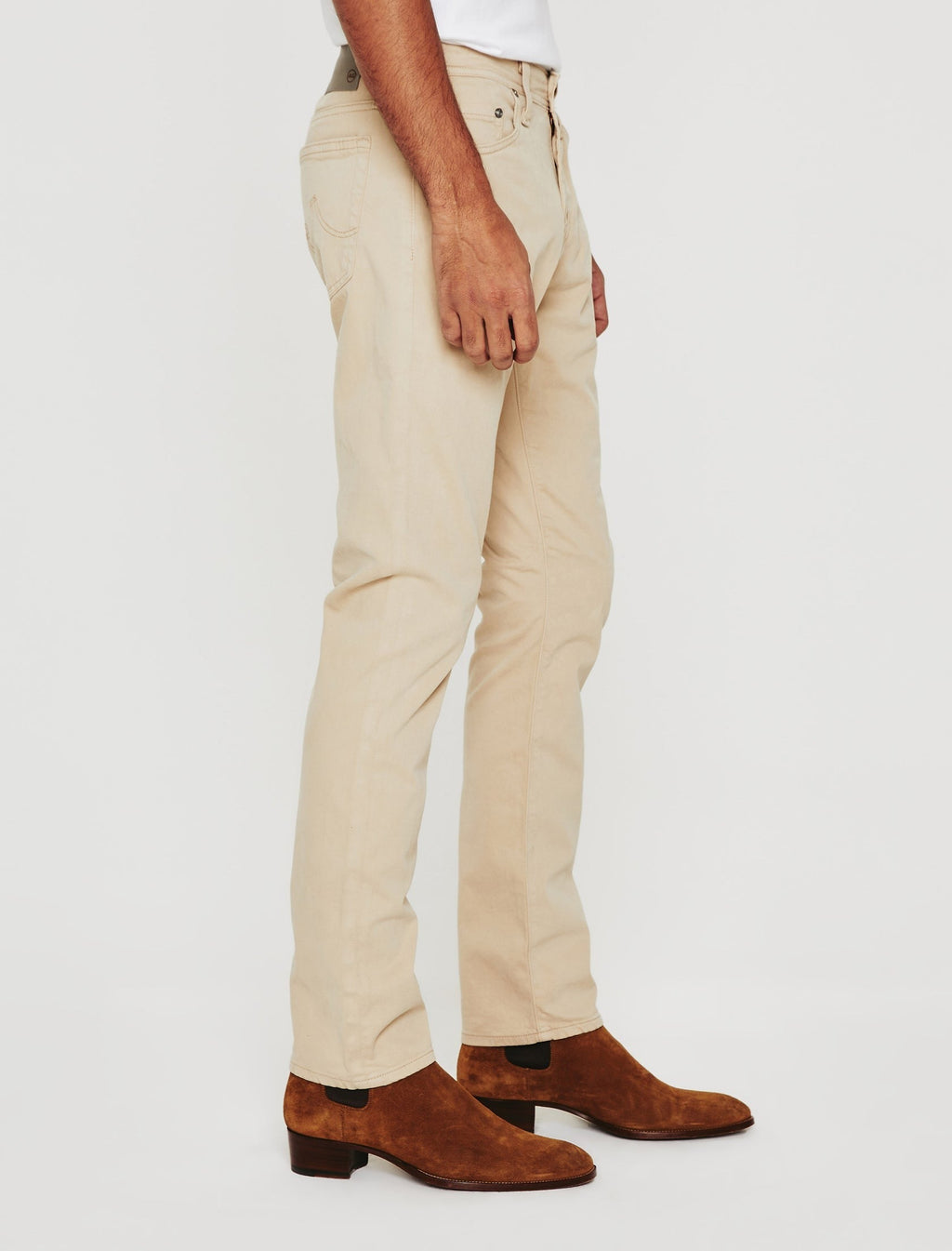 AG Men's Everett Sueded Slim Straight Leg Pant