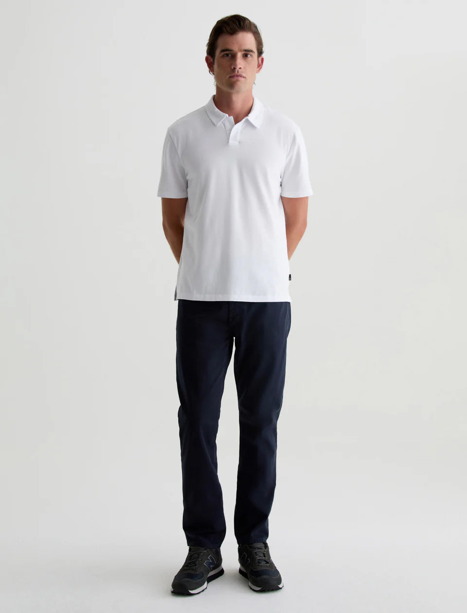 AG Everett Sueded Slim Straight Jean