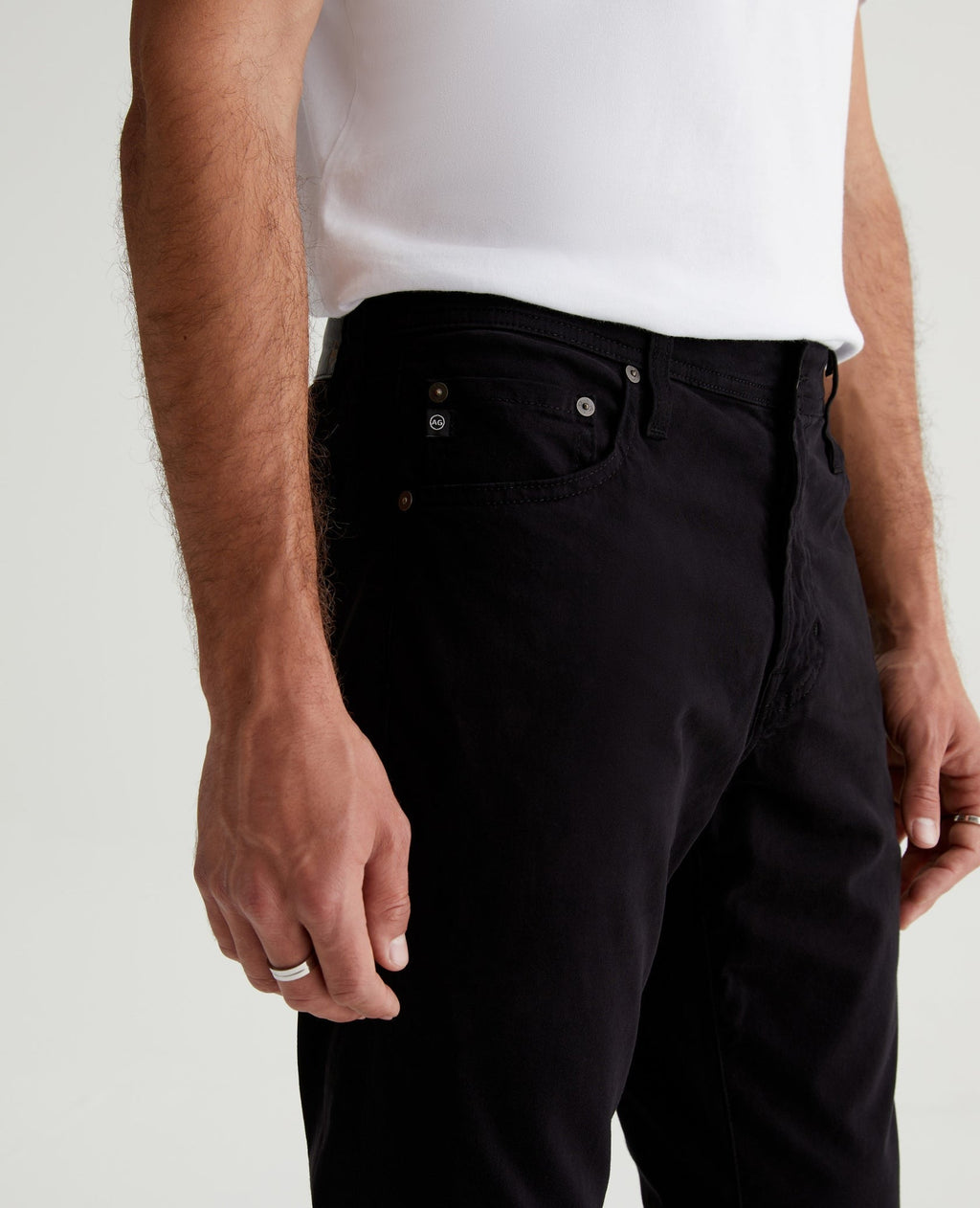 AG Men's Everett Sueded Slim Straight Leg Pant