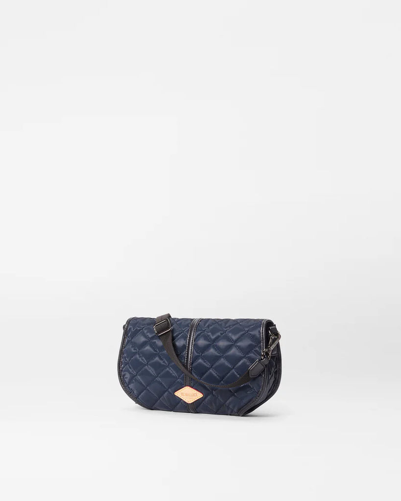 MZ Wallace Ink Liquid Small Astor Convertible Clutch