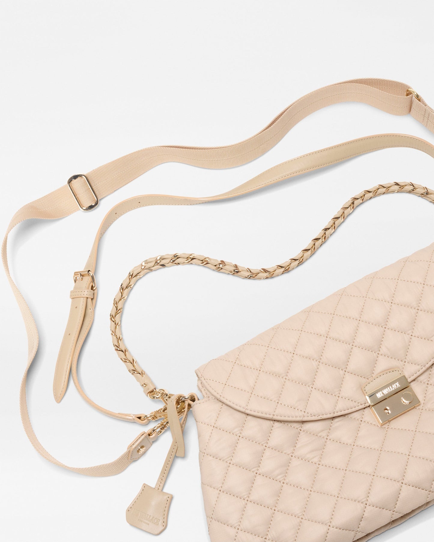 MZ Wallace Buff Crosby Lock Shoulder