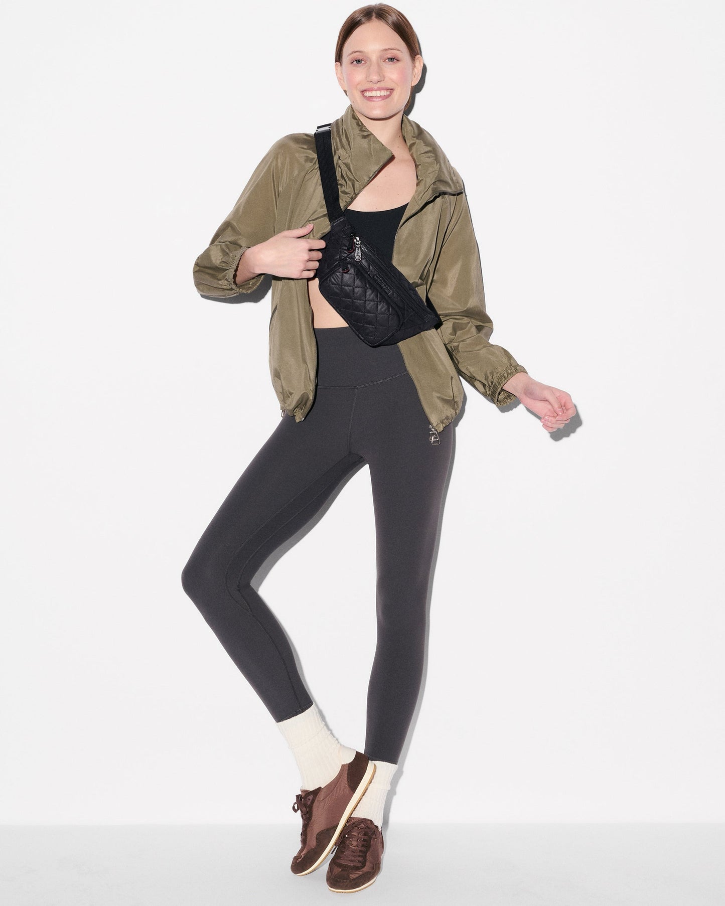 MZ Wallace Black Small Metro Sling