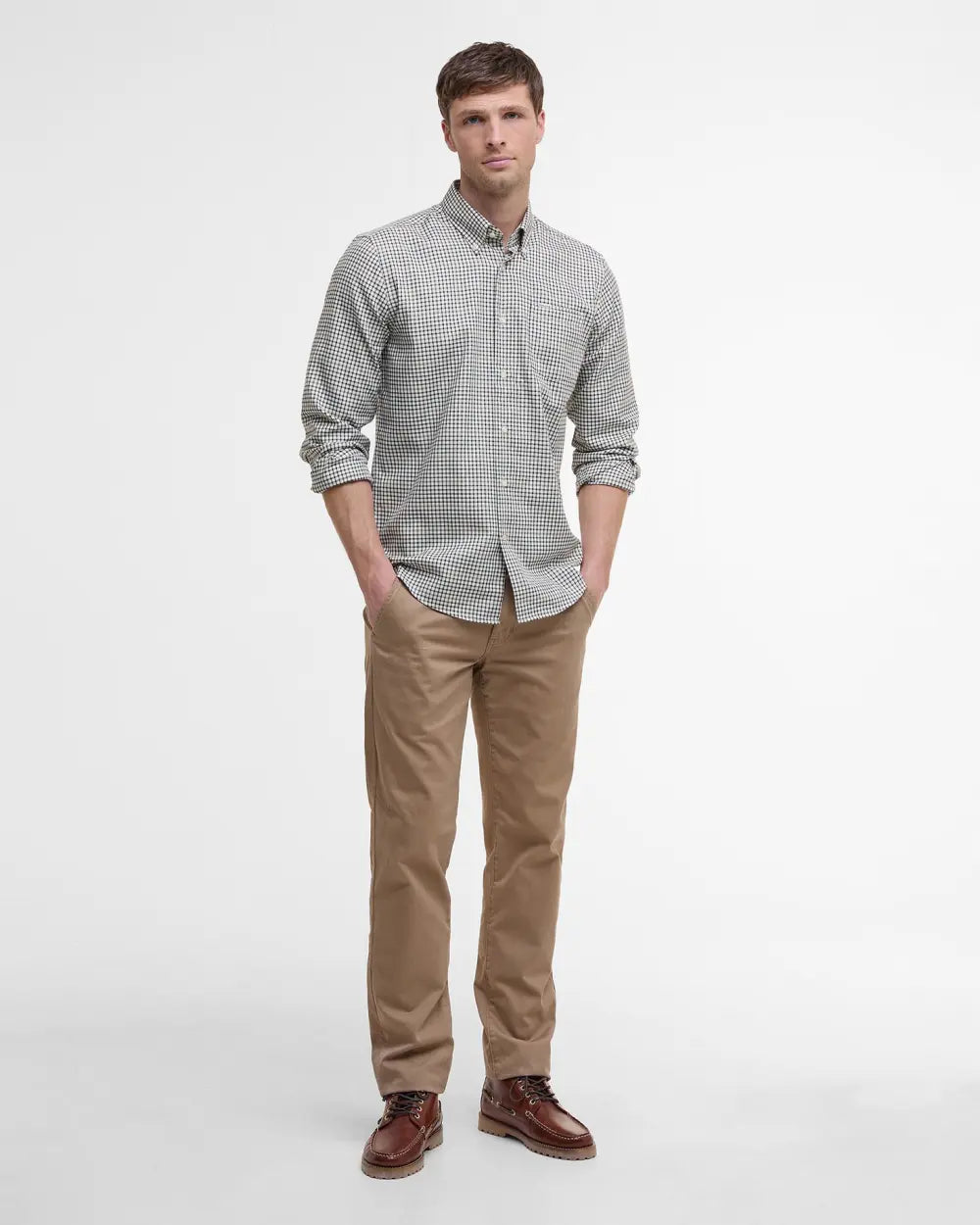 Barbour Henderson Thermo Weave Long-Sleeved Shirt