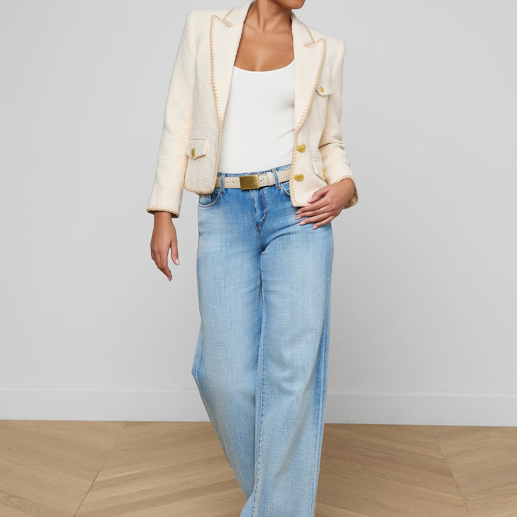 L'Agence Wylla Tweed Blazer