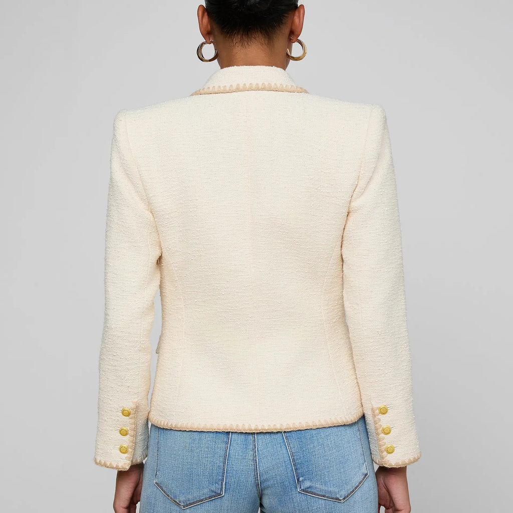 L'Agence Wylla Tweed Blazer