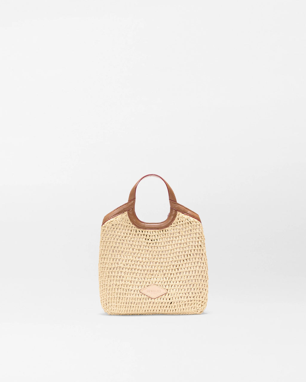 MZ Wallace Camel Mini Crochet Georgica Tote