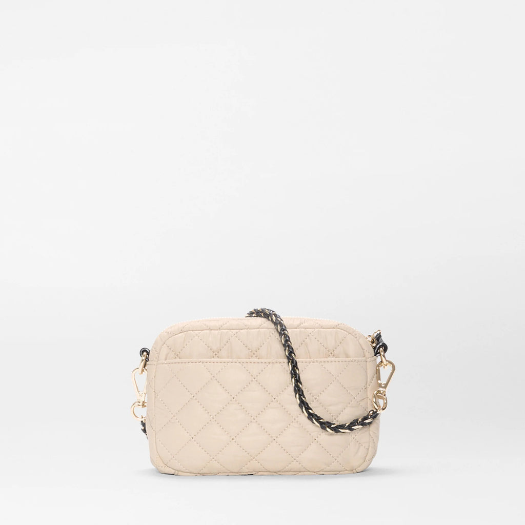 MZ Wallace Buff Black Mini Crosby Crossbody