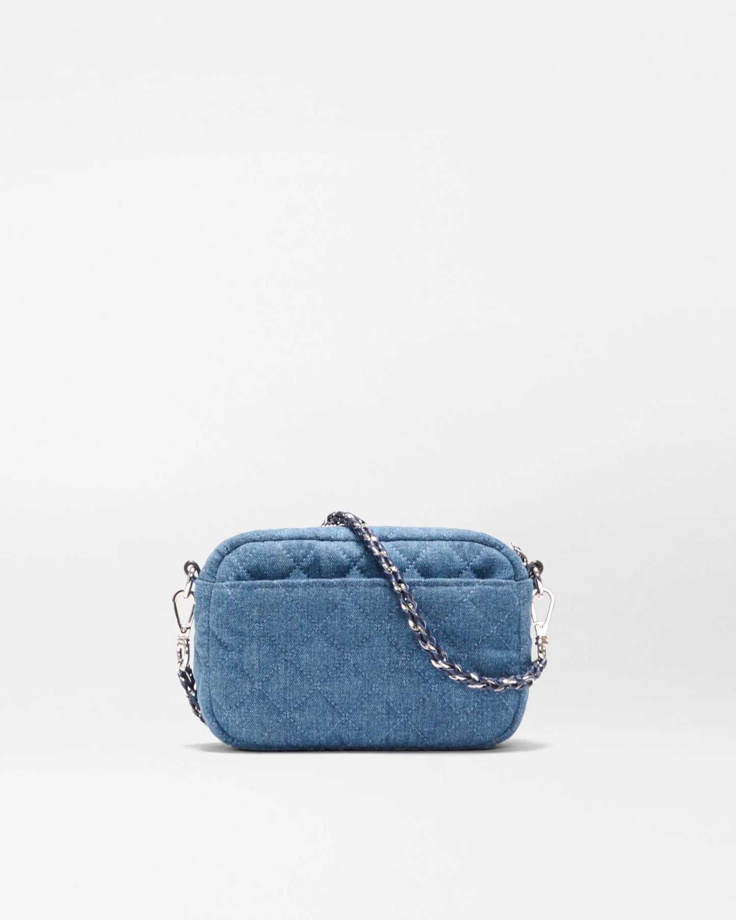 MZ Wallace True Blue Denim Mini Crosby Crossbody