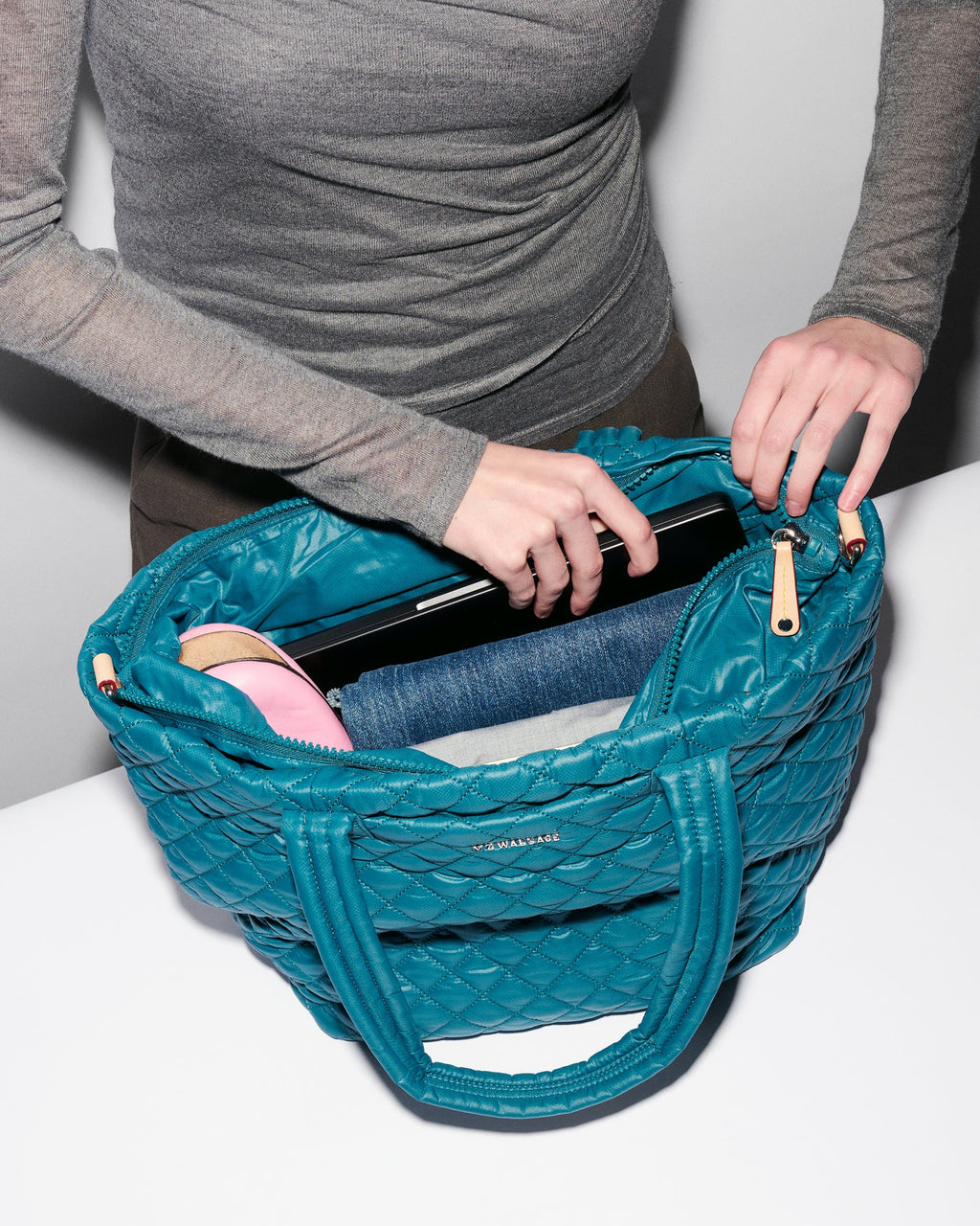 MZ Wallace Medium Metro Tote Deluxe II