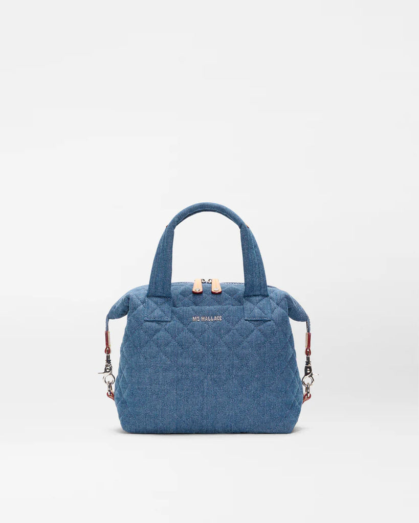 MZ Wallace True Blue Denim Small Sutton Deluxe
