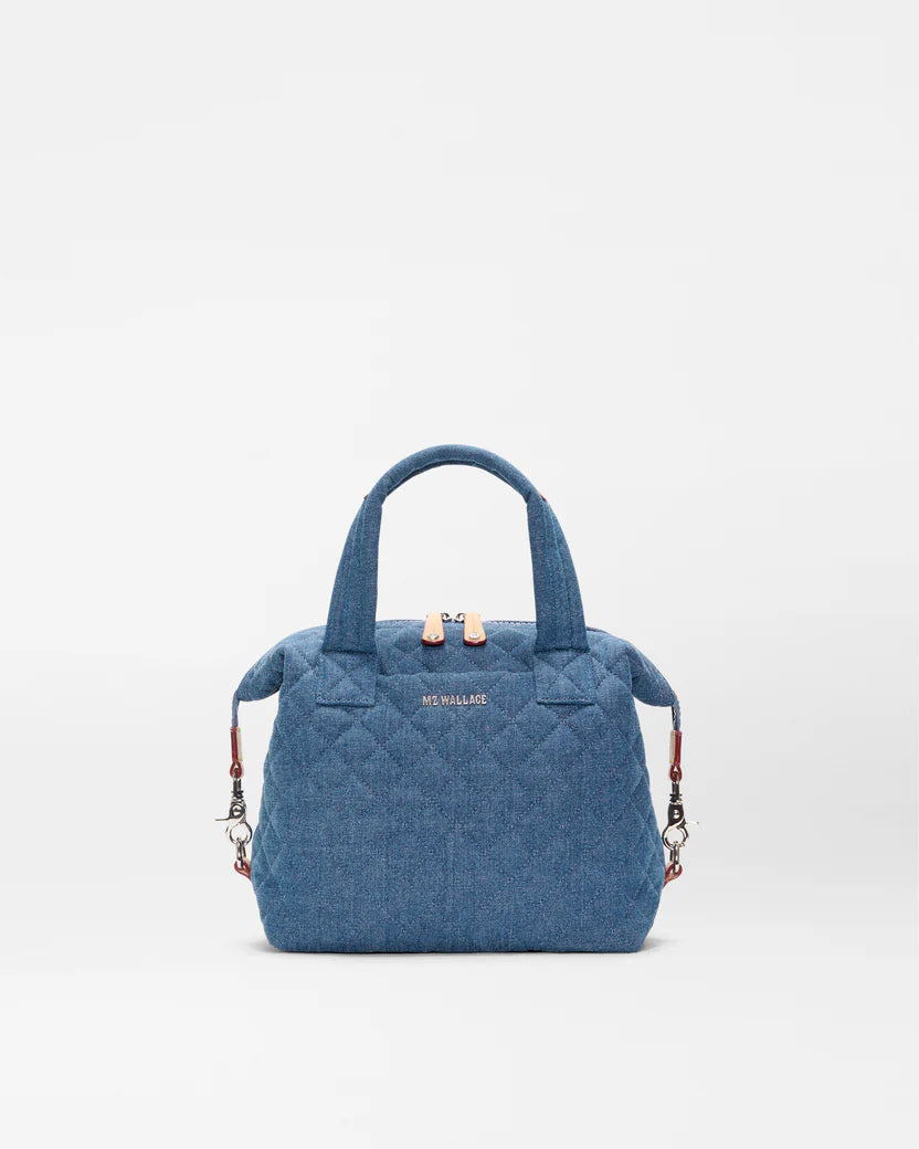 MZ Wallace True Blue Denim Small Sutton Deluxe