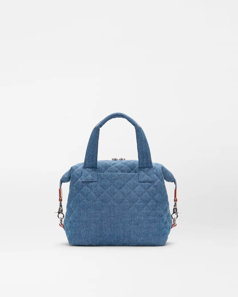 MZ Wallace True Blue Denim Small Sutton Deluxe