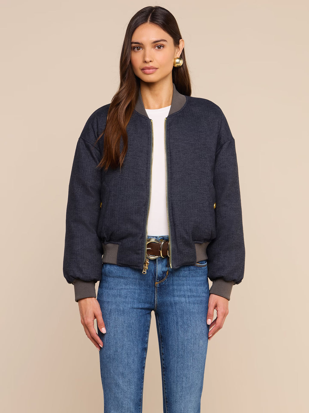 L'Agence Violeta Reversible Puffer