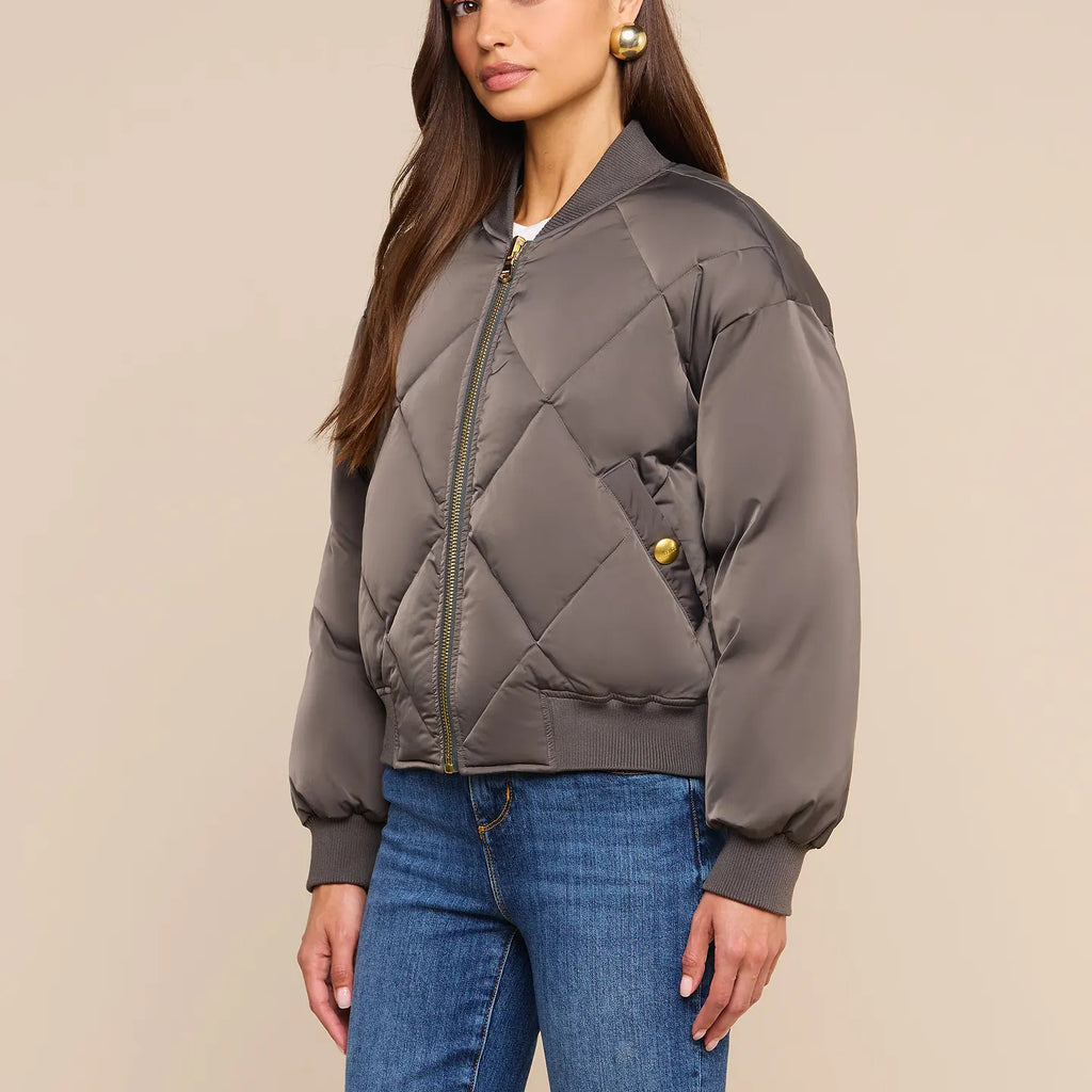 L'Agence Violeta Reversible Puffer
