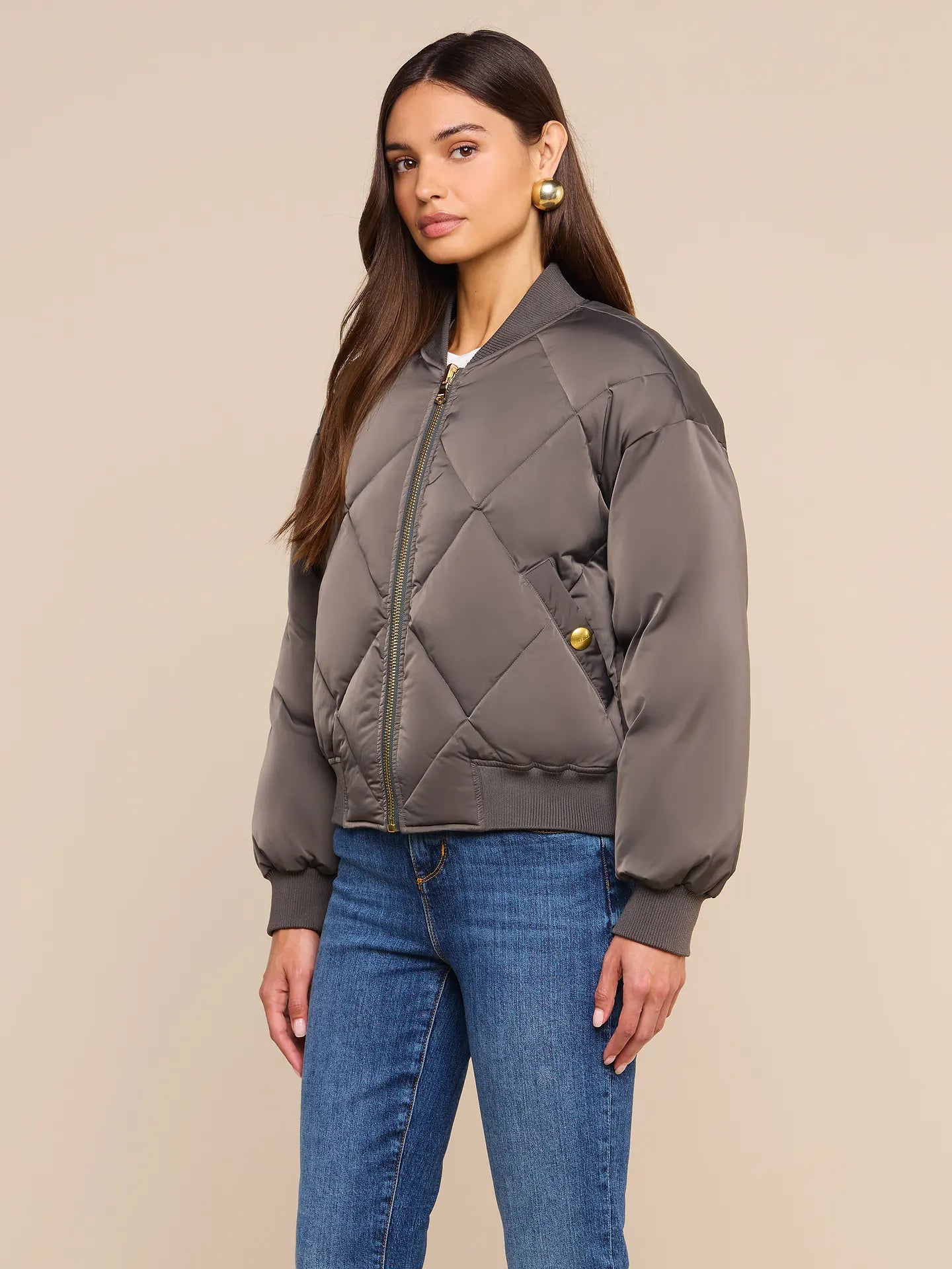 L'Agence Violeta Reversible Puffer