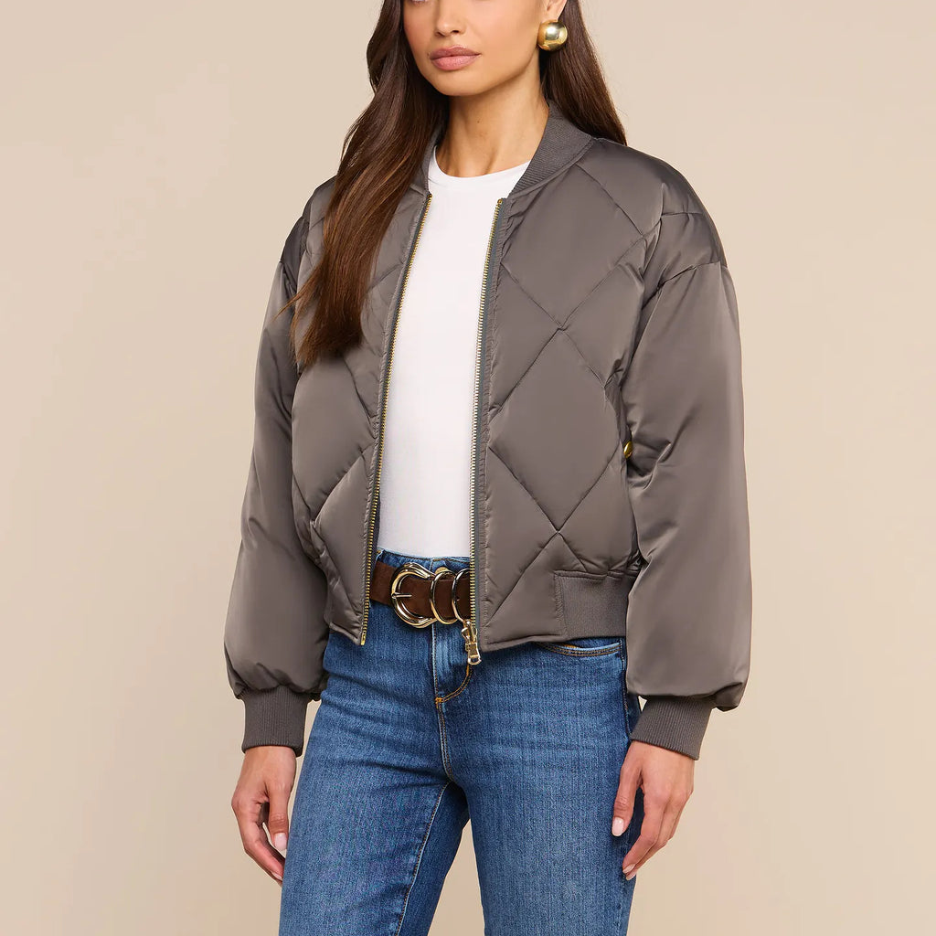 L'Agence Violeta Reversible Puffer