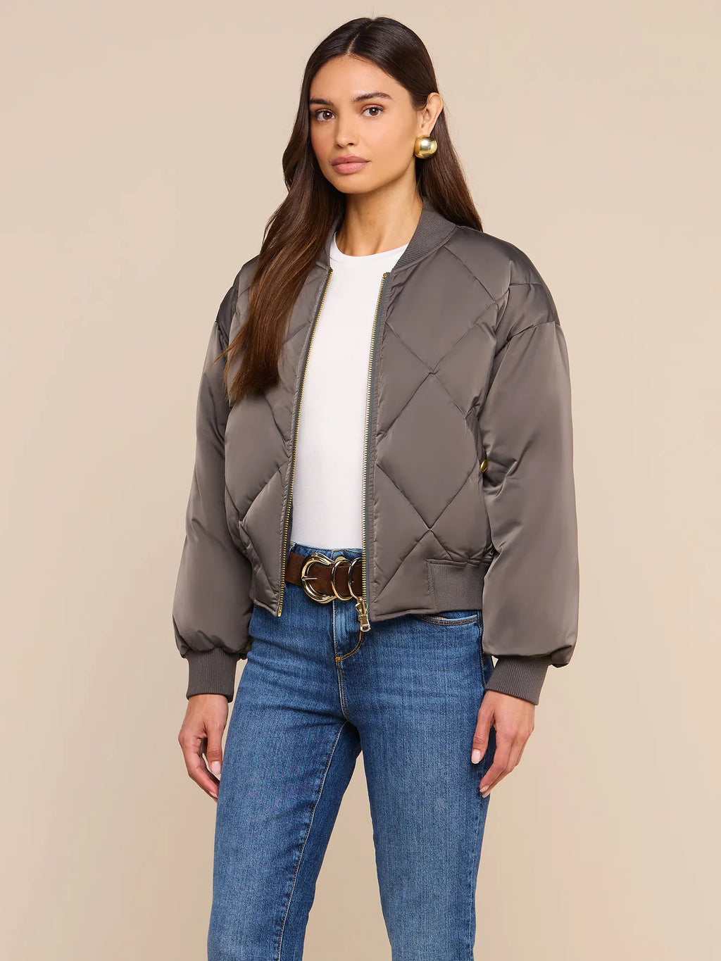 L'Agence Violeta Reversible Puffer