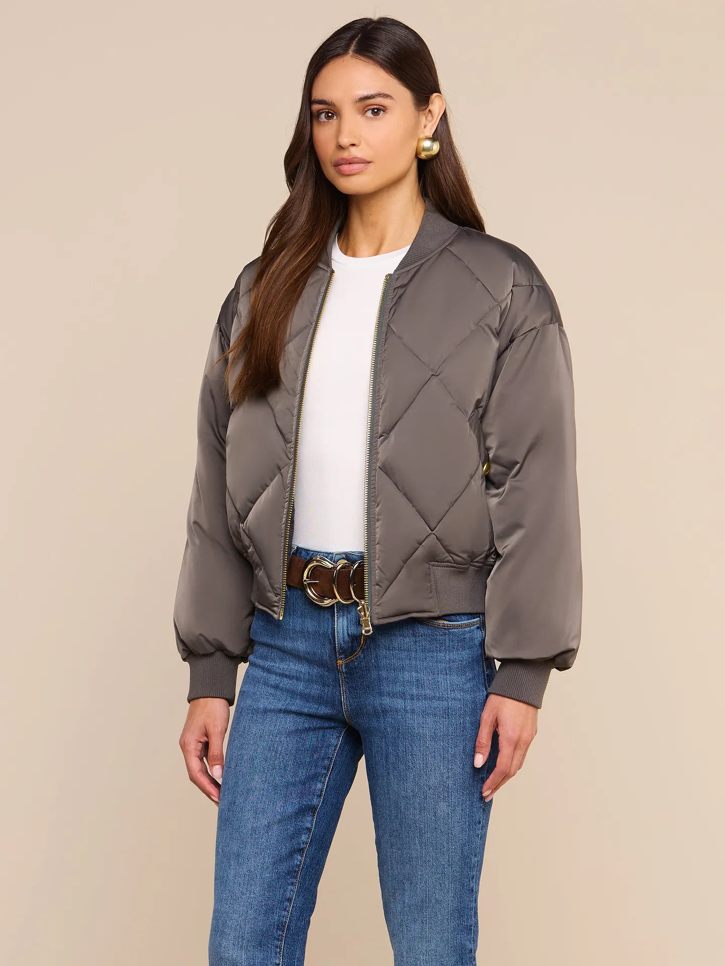 L'Agence Violeta Reversible Puffer