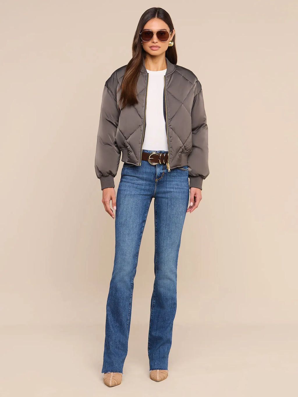 L'Agence Violeta Reversible Puffer