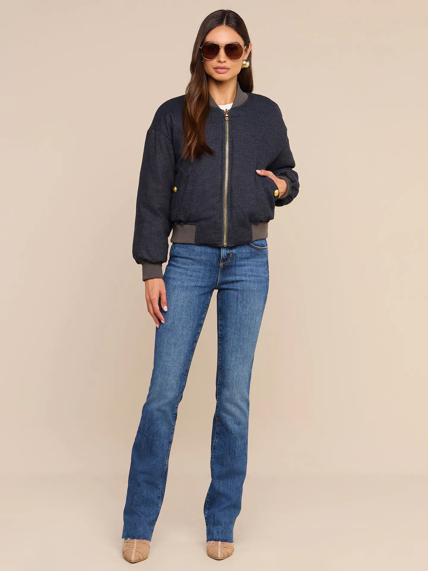 L'Agence Violeta Reversible Puffer