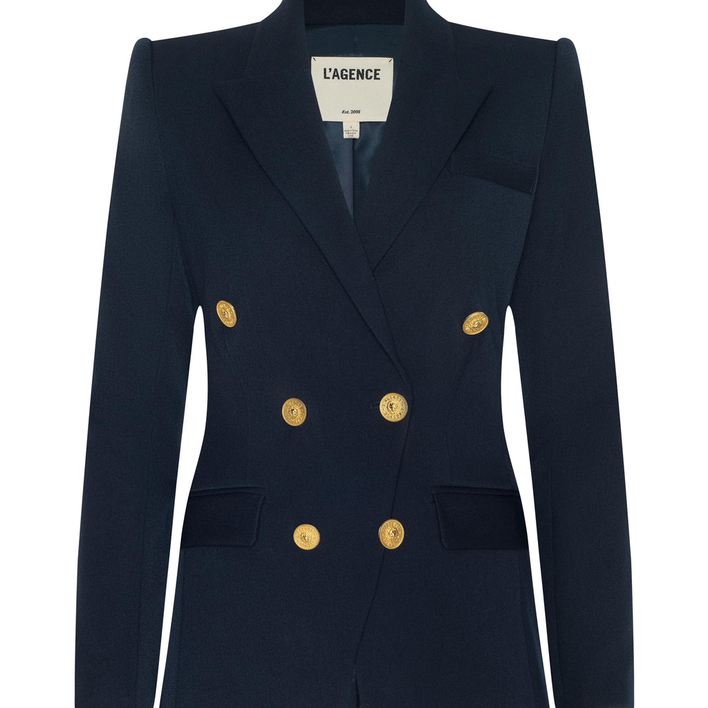 L'Agence Kyomi Double-Breasted Blazer